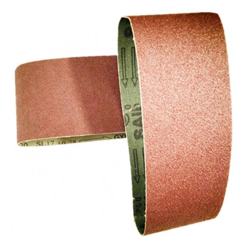 

3pcs 76 X 533mm Sanding Belts 40/80/120 Grit Alumina Abrasive Sandpaper Sheets