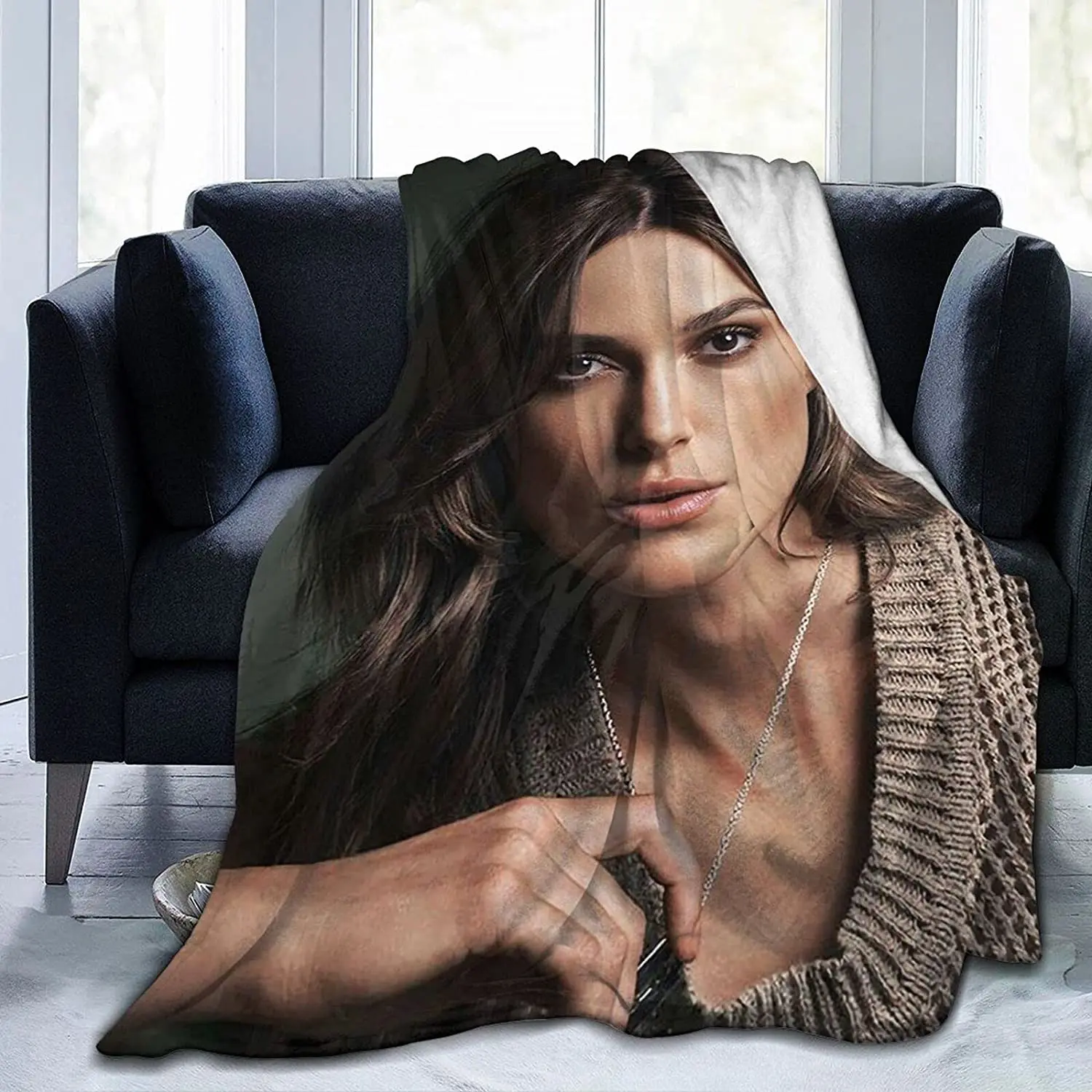 

Одеяло Keira Knightley, искусственное одеяло, 3D принт, плюшевое одеяло, постельное белье, декоративное одеяло для гостиной, спальни, общежития, Деко...