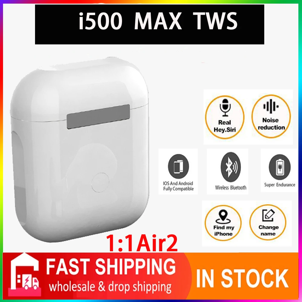 

Original i500 MAX TWS 1:1 GPS Rename Wireless Bluetooth Headsets PK i7 i11 i14 i15 i16 i18 i30 i10 i20 i1000 PLUS i5000 i9000PRO