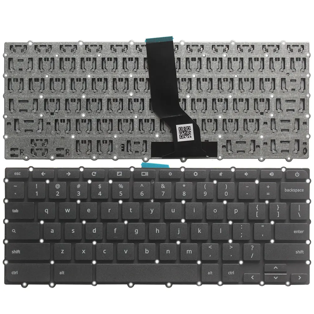 

New US for Acer Chromebook 15 C910 CB3-531 CB3-431 CB5-571 C731 C731T US laptop Keyboard no frame black