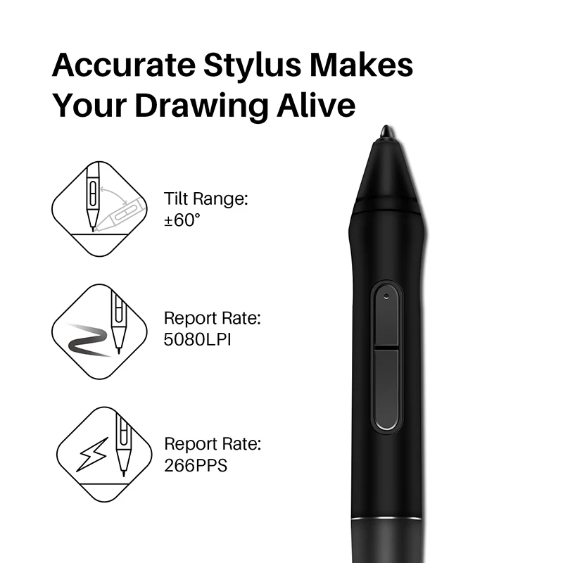 Huion Новое поступление Inspiroy Dial Q620M графический планшет беспроводной рисунок цифровая ручка планшет с циферблатом для ПК и Android