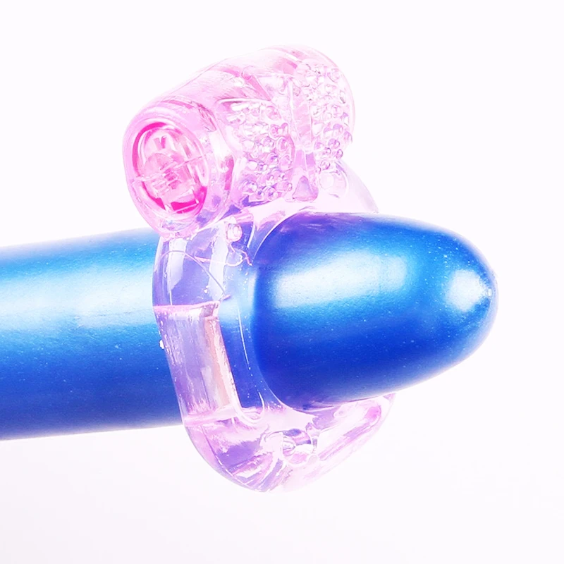 Вибратор для пениса вибрирующее кольцо с задержкой эякуляции клитор киска