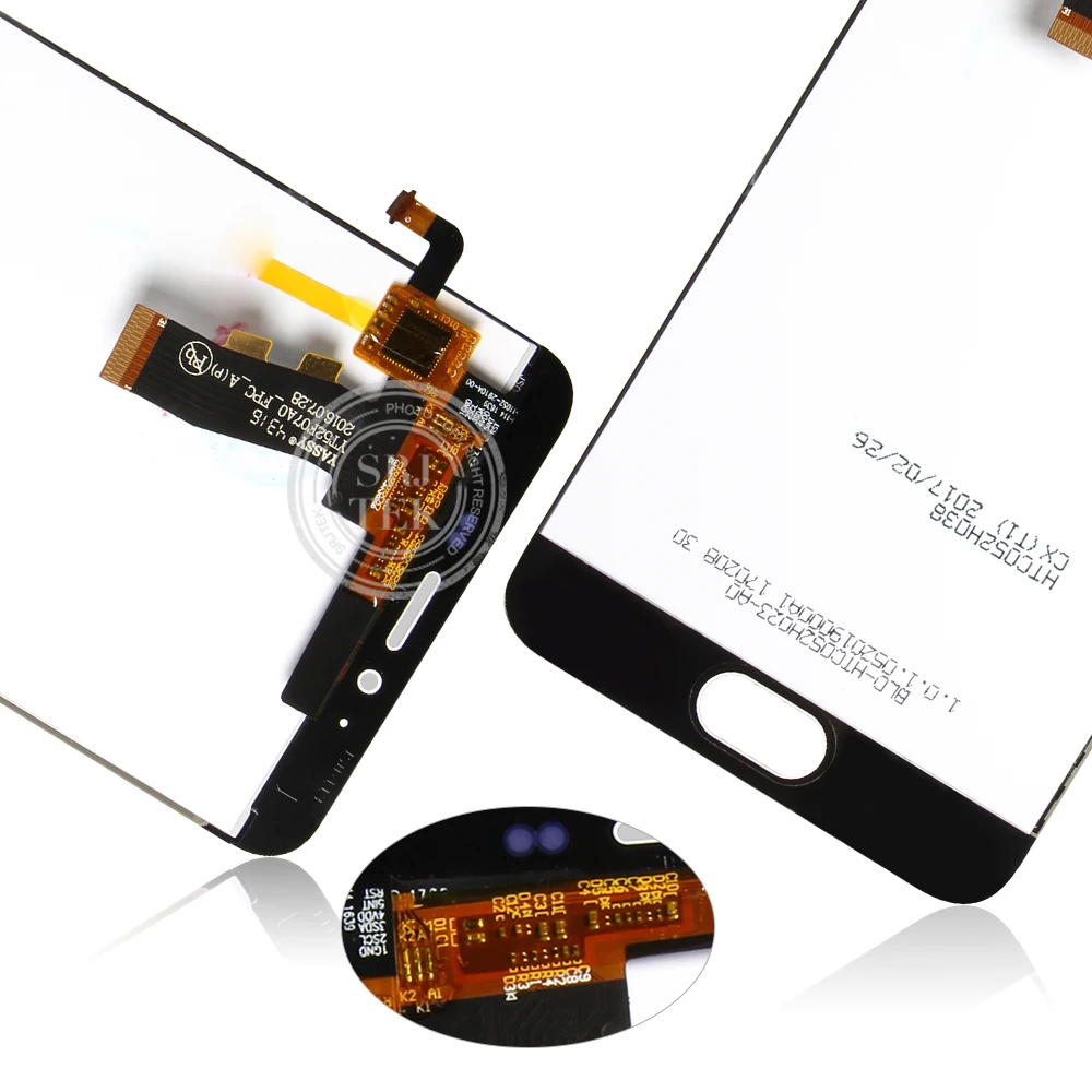 5 2 Оригинальный ЖК дисплей для MEIZU M5 сенсорный экран дигитайзер с рамкой M611H