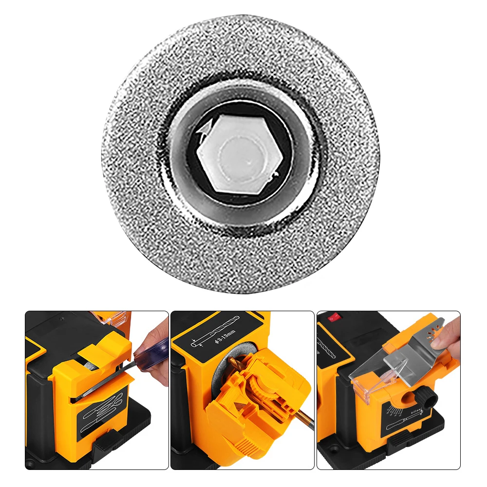 

Kitchen Sharper Grinding Wheel Abrasive Tool For Metal Multifunction Knife Sharpener Accessory Electric Drill Sharpening Machine