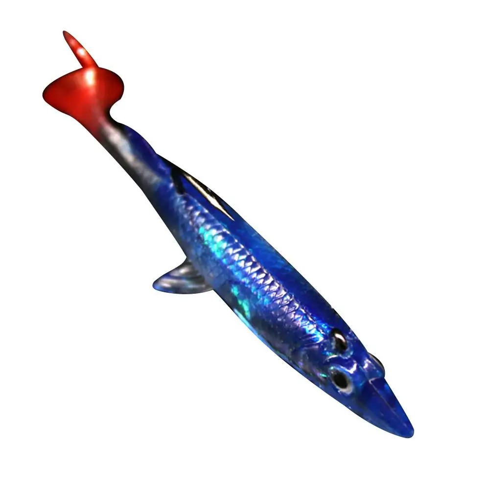 Новинка 8 см/6 г Одноместный острый крючок биомеханическая приманка рыболовная