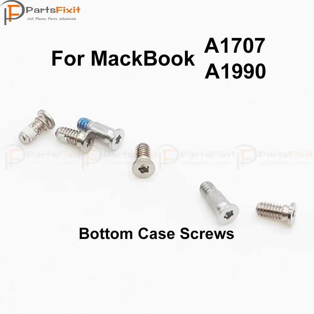 Винты A1707 A1990 в нижней части корпуса для MacBook Pro Retina (конец 2016 середина 2017) нижние