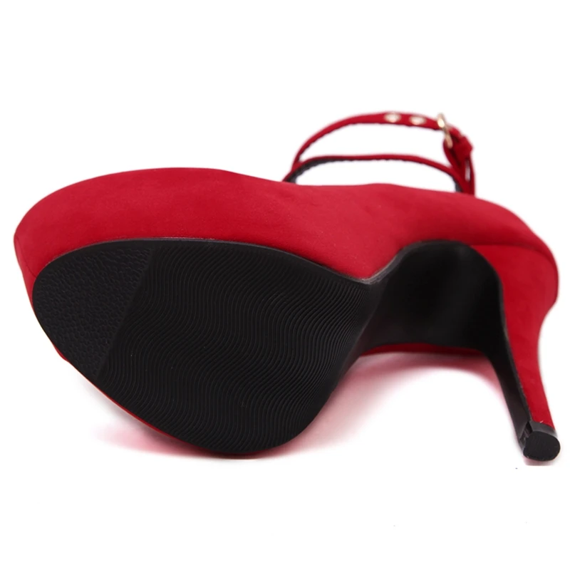 Туфли-лодочки женские на толстой подошве пикантные офисные мягкие туфли из флока