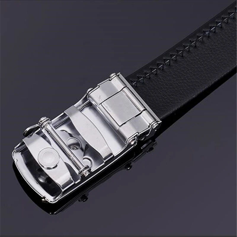 

Famous Brand Belt Men Top Quality Genuine Luxury Leather Belts for Men,Strap Male Metal Automatic Buckle