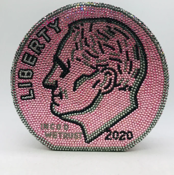 XIYUAN новейшая Хрустальная Сумочка Стразы Клатч женский кошелек клатч вечерние