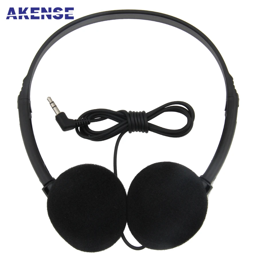 100pcs Disposable Headsets Earphones Headphones for School, Library, Classroom, Airplane, Hospital Students,Kids and Adults