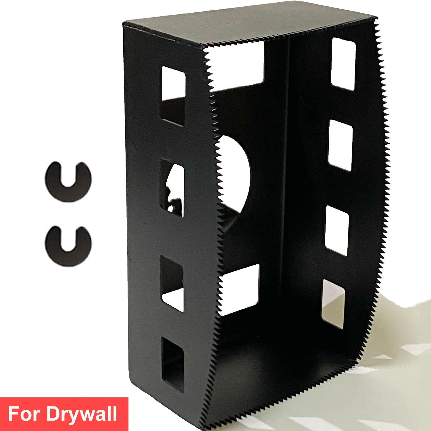 

MiraShine Oscillating Multi Tool Saw Blade for Single Gang Outlet Box, For Multitool As Dewalt,Milwaukee, Makita, Dremel Etc