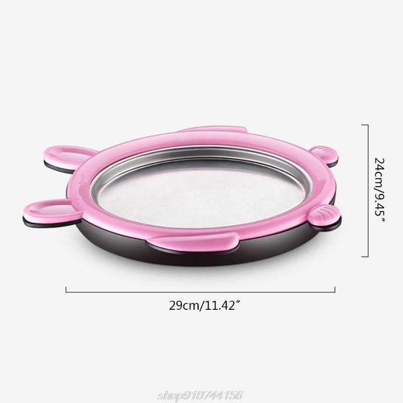 

Fried Yogurt Machine Household Summer DIY Preparing Ice Cream Rolls with 2 Spatulas F26 21 Dropshipping