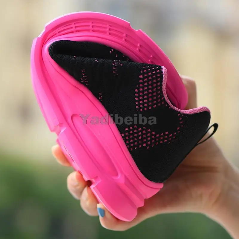 Женские кроссовки со стальным носком розовые для работы защита от проколов