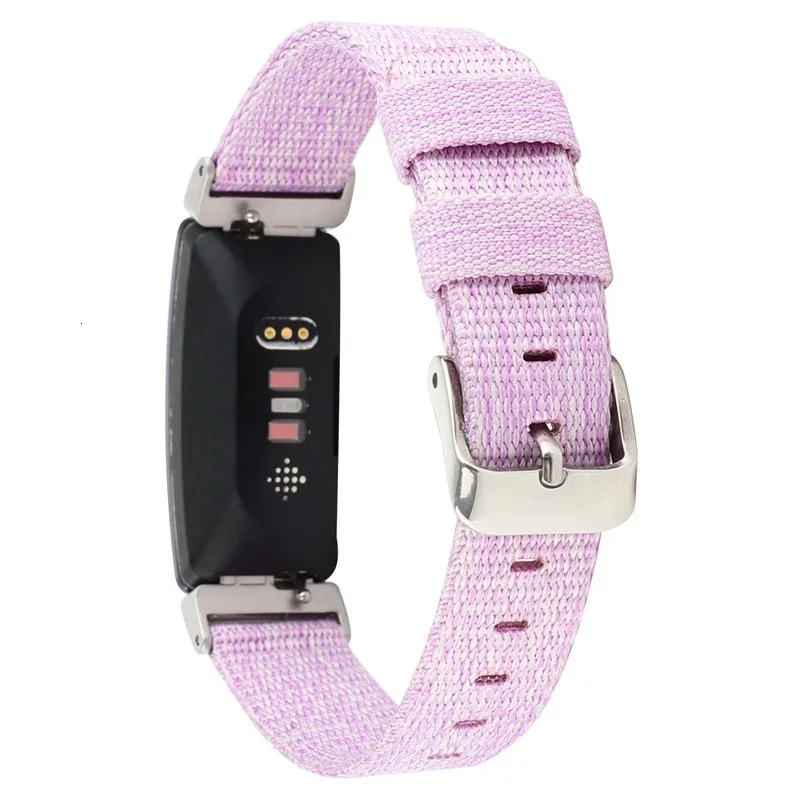 Нейлоновый ремешок для Fitbit Inspire HR Браслет Ремешок Для Inspire HR часы тканевый Браслет замена Смарт часы аксессуар петля