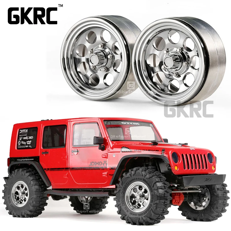 1.9 Inch Metal Wheel G08 Tomb Raider Retro Jeep Plated 1/10 Simulation Climbing Car Scx10ii Axial Trx-4 Rc4wd D90 D110 | Игрушки и хобби