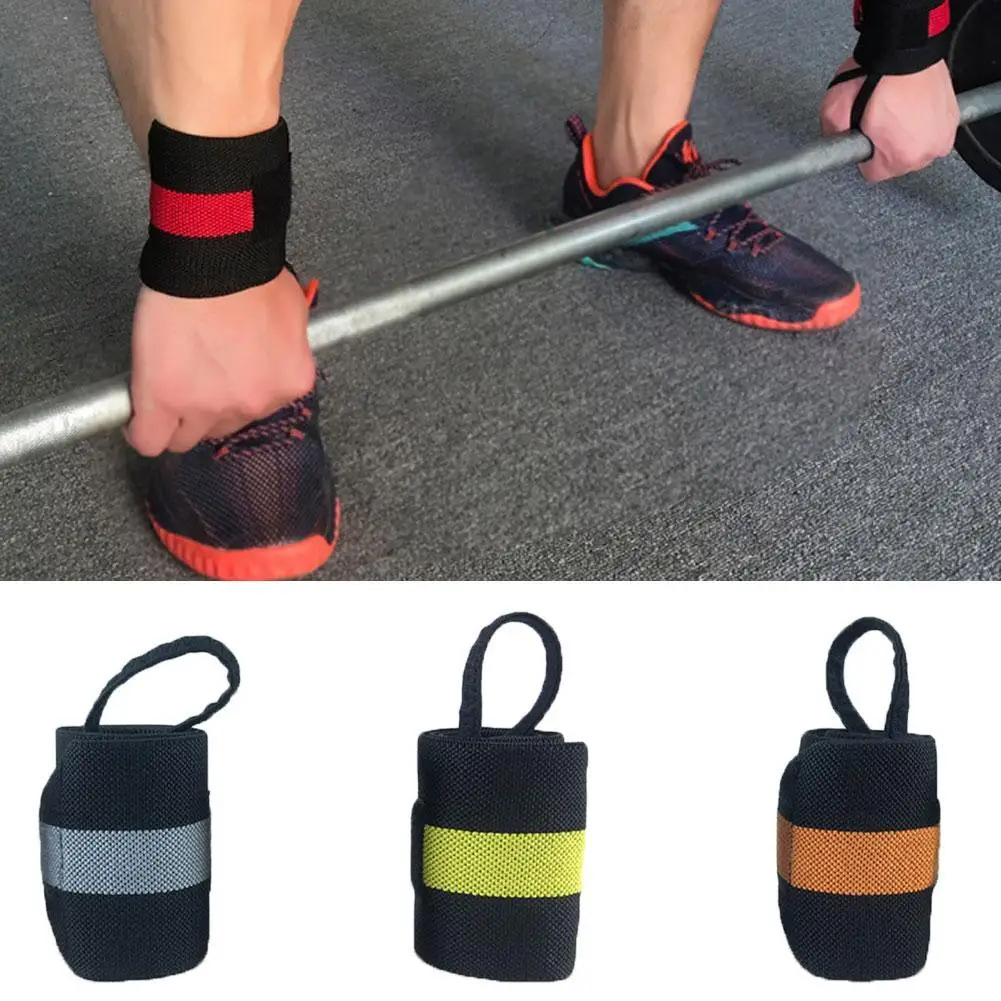 

1Pc Weight Lifting Wristband Fitness Sport Wrap Bandage Adjustable Wrist Support Muscle Pain Relief Hand Support Wristbands