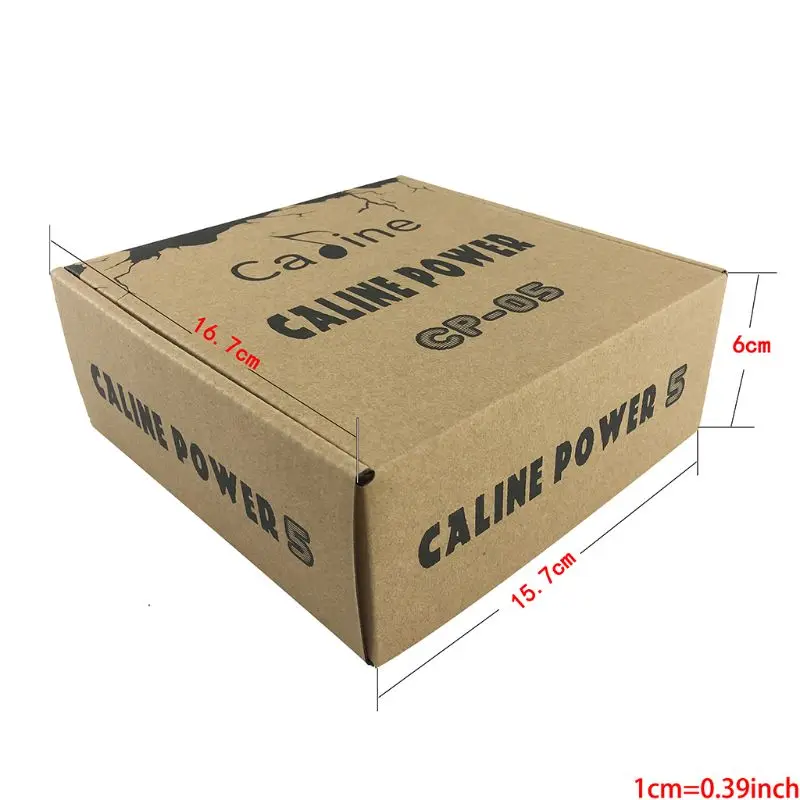 

Caline CP-05 Power Supply 10 Output Power for 9V, 12V or 18V Guitar Effect Pedal Dropshipping