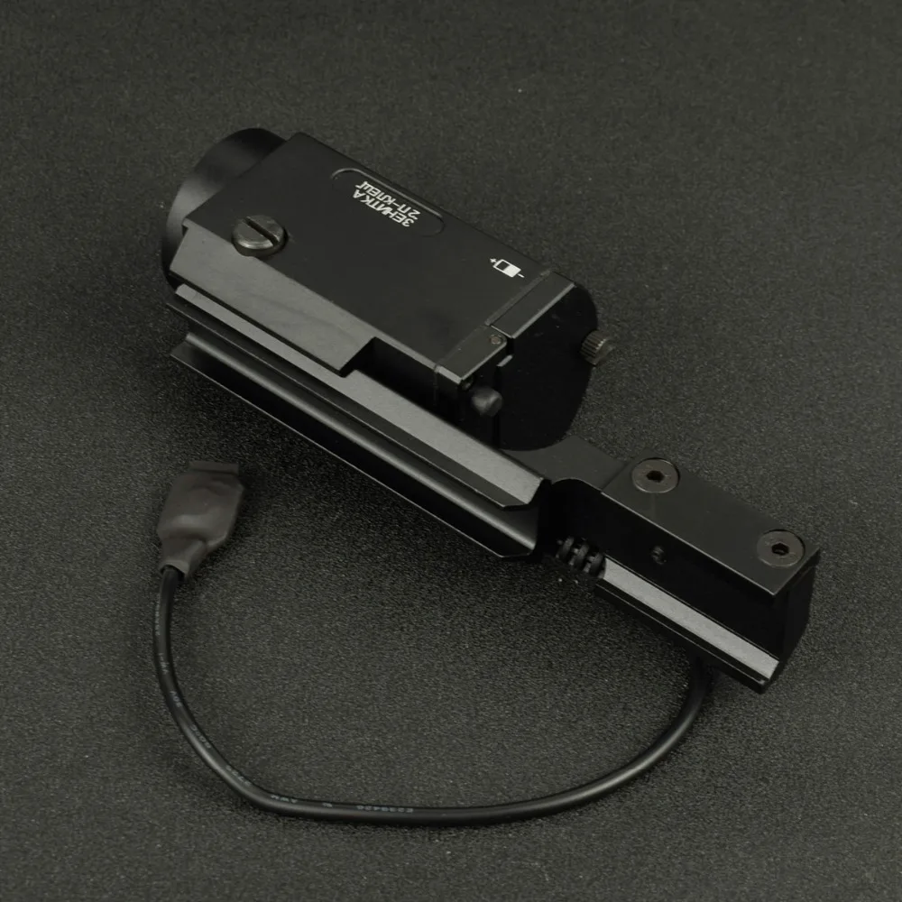 Тактический AK SD свет ZENIT 2P-KLESH AK-SD оружие Свет с дистанционным выключателем Интегрированный 20 мм Weaver Rail для охотничьих аксессуаров