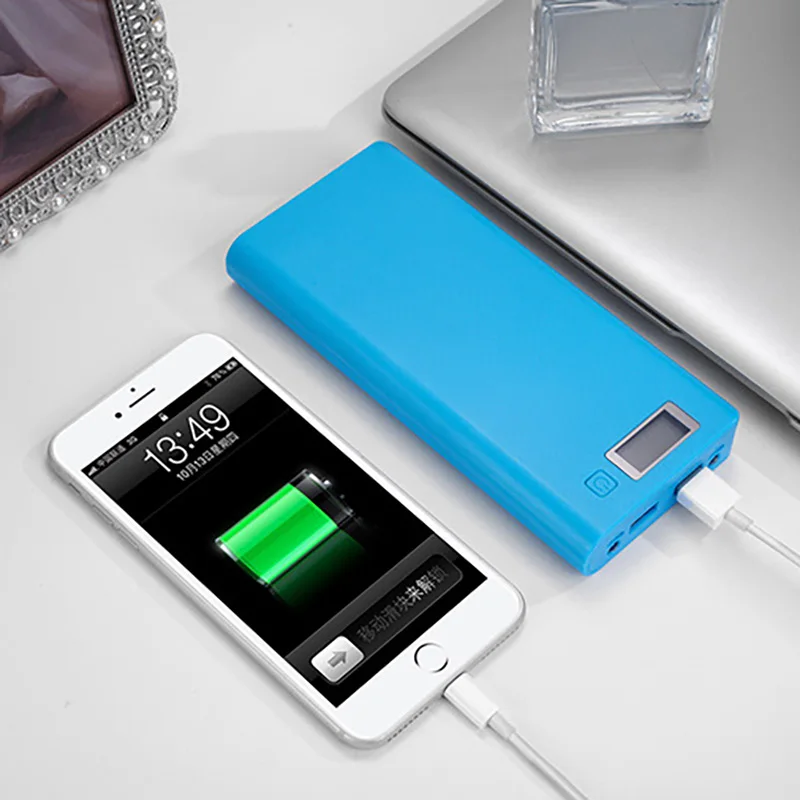 5V 2.1A Dual USB 8*18650 Power Bank контейнер под элемент питания Мобильный телефон зарядное