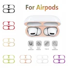 Пылезащитный чехол для Airpods pro 2 3, ультратонкий металлический пылезащитный Внутренний чехол для Air pods pro 2 Eirpods Pro, новинка 2019, футляр для Airpots