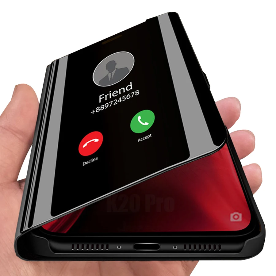 Флип чехол с подставкой для Xiaomi mi 9T Pro 9 SE A2 Lite Max 3 x 2 Pocophone F1 Red K20 Note 7 6 5 ror кожаный