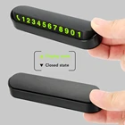 Автомобильная Временная табличка с номером телефона наклейка с реверсивной линзой для парковки для skoda Октавия Рапид A2 A4 A5 A7 karoq fabia Kodiaq tesla, модель 3