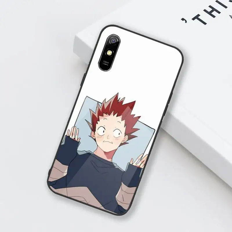 

Tendo Satori Haikyuu anime Phone Case Tempered glass For xiaomi Redmi 4X 5 6 6A 8 8SE MIX 2 2S Note 3 4 5 6 7 PLUS PRO