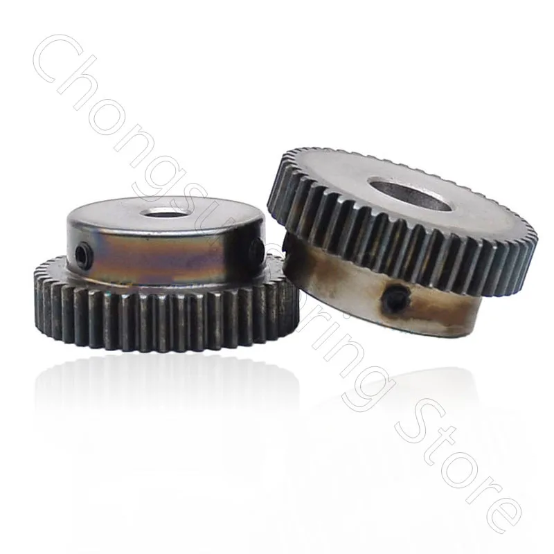 Mod 1 Шестерня Шестерни s 35T 40 т 45 50 55T 60 Диаметр 6 8 мм # Сталь Шпоры аксессуары для