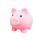 Милая пластиковая Копилка в виде свиньи, небьющаяся копилка, игрушка для мальчиков, девочек, детей, малышей, взрослых, на день рождения, украшение для дома, 4 цвета