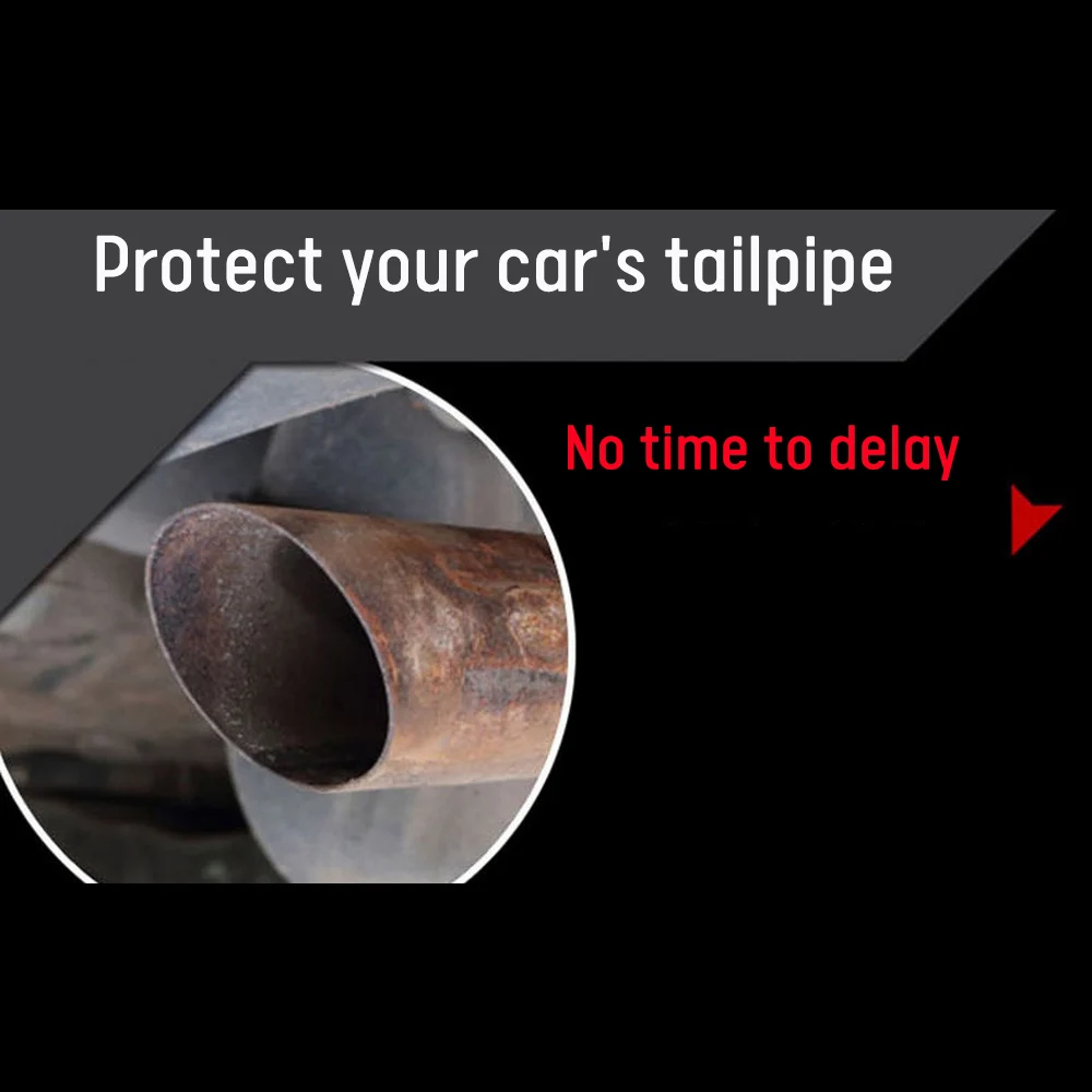 Автомобильная система выхлопа из углеродного волокна наконечник трубы