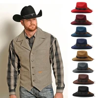men women western cowboy hats wide brim panama sunhats fedora caps trilby jazz sombrero outdoor travel party size us 7 14 uk l