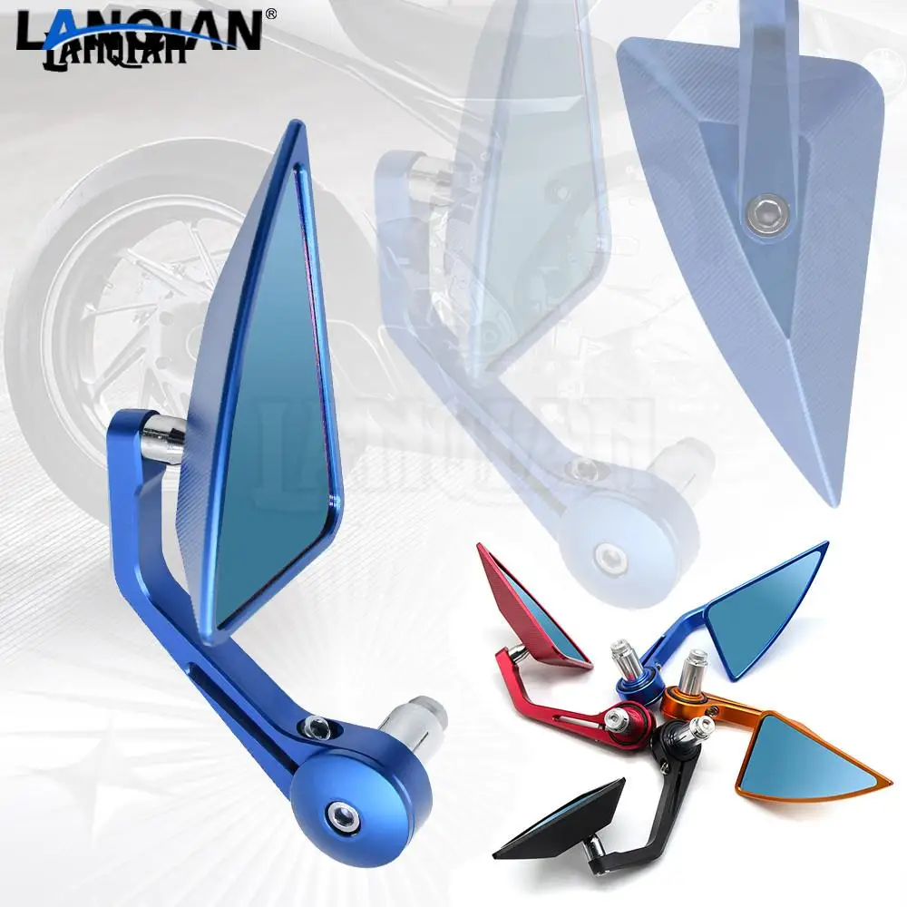 Зеркало заднего вида мотоциклетное с круглой ручкой 7/8 дюйма для YAMAHA WR250R/X 07-16