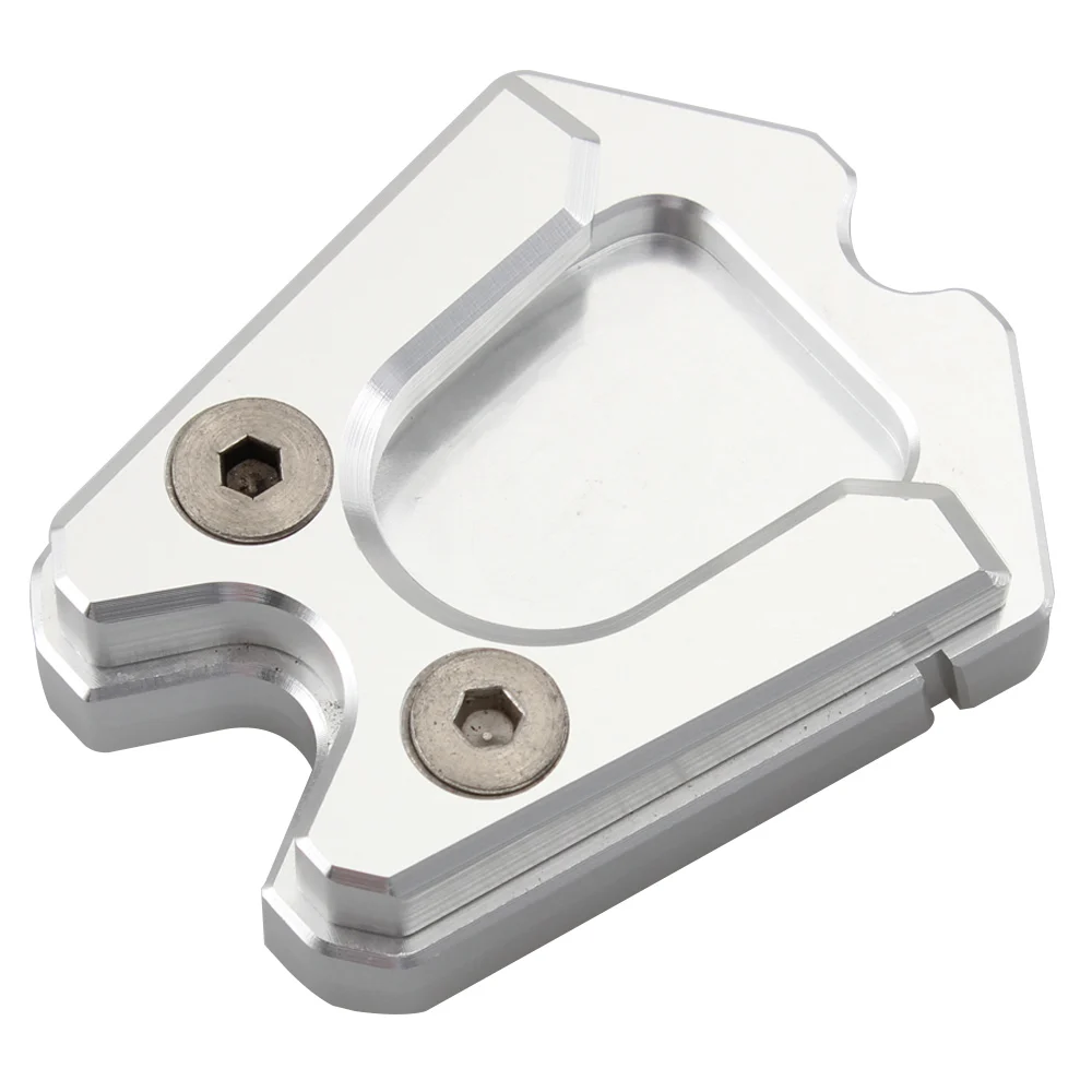 Мотоциклетная Серебристая подножка боковая подставка для ног увеличивающая