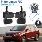 Для Lexus RX 270 300 350 400h AL10 2010  2015 2-го поколения Автомобильные Брызговики 4 шт. аксессуары для стайлинга защита от клапана