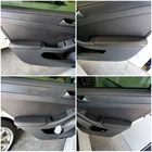 Крышка Дверной Панели из микрофибры для VW Jetta MK6 2012 2013 2014, внутренняя дверь автомобиля, подлокотник, защитная накладка