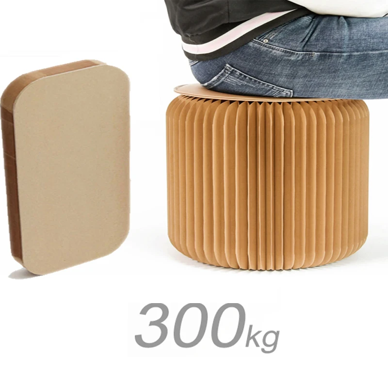 

32x28cm Folding Portable Stool Ottoman Footstool Pouf Space Saving Wedding Party Show Organ Bench Sofa Side Coffee End Table