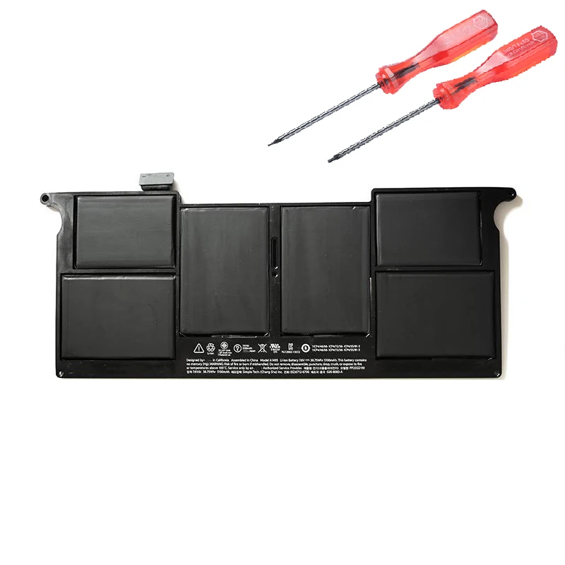 Оригинальный ноутбук Батарея для Apple MacBook Air 11 &quotA1370 Mid 2011 и A1465 (2012 2015) 35WH 7 3 V Repace: A1406