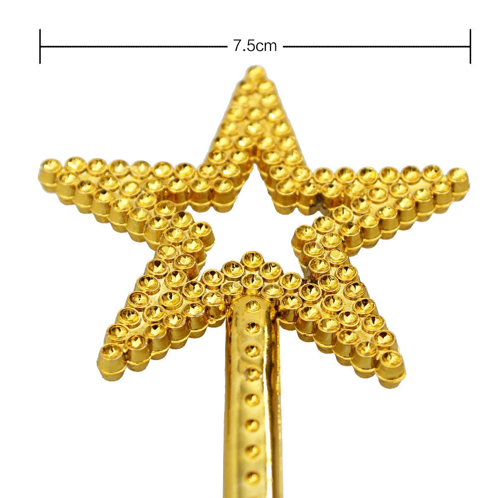 Блестящая волшебная палочка звезда Золушка принцесса рукоять девочки