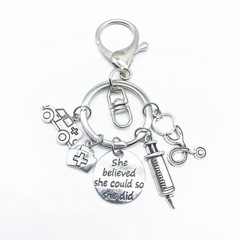 Персонализированные вдохновляющие Доктор Шприц термометр медицинский комплект