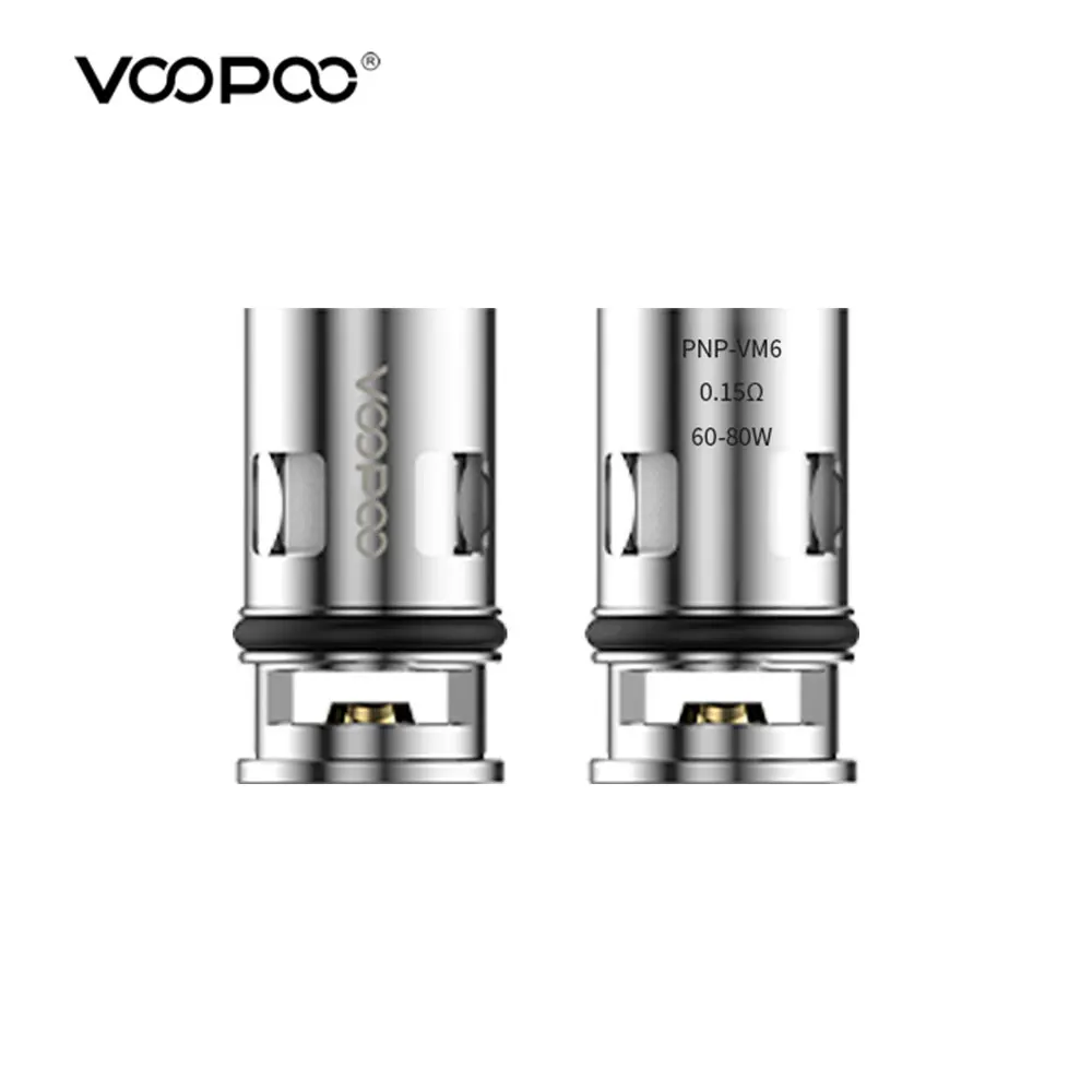 

Original VOOPOO PnP Coil PnP-VM1 PnP-VM3 PnP-VM4 Mesh Coil for VOOPOO VINCI/VINCI R /VINCI X Kit E-Cigerette Cores 10pcs/pack