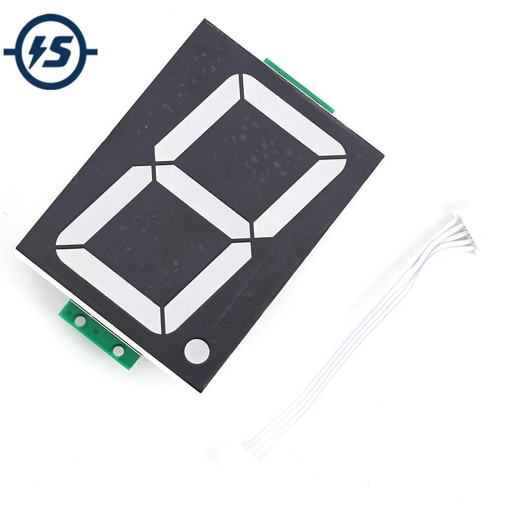 

Red Digital Tube Digit LED Display Module 74HC595 ULN2803 Driver DC 12V 3.0in 1Bit