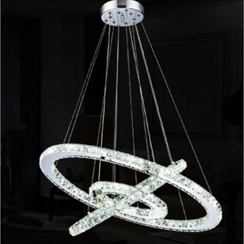 Современная люстра горячая Распродажа кольцо с бриллиантом светодиодный K9