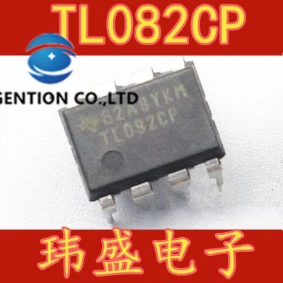 

10 шт., TL082 TL082CP TL082CN DIP-8 пар рабочего усилителя