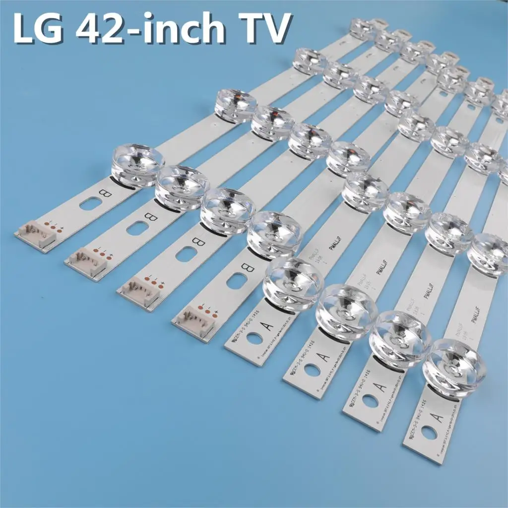 100% Новинка 8 шт. (4 * A 4 B) светодиодный полоски для LG INNOTEK DRT 3 0 42 &quot A/B Тип 6916L 1709B 1710B 1957E