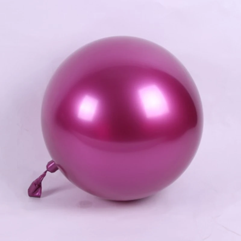 

22 Inch Metal Color Wave Ball Aluminum Film Round Balloon Wedding Birthday Decoration Party Wedding Balloon