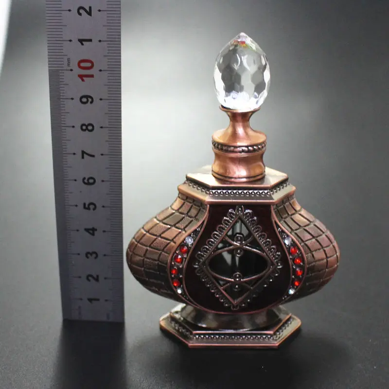 1 шт. 10 мл винтажная стеклянная бутылка эфирного масла в арабском стиле|perfume