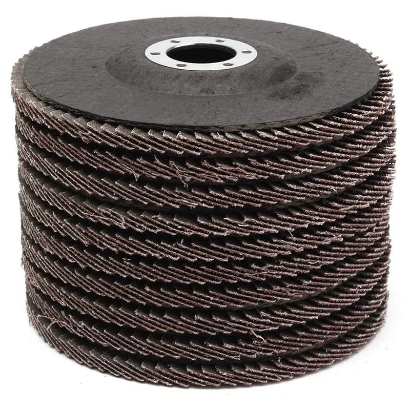 10 упаковок Премиум оксид циркония Лоскутные диски 40 зернистых промышленных