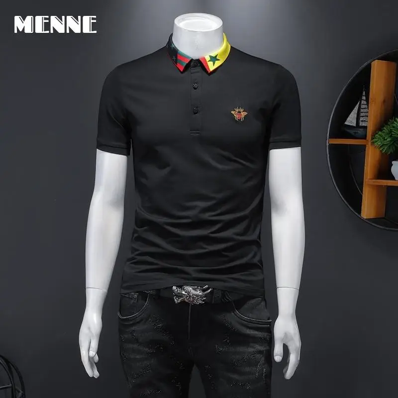 

New arrival men polo shirt Breathable Mercerized cotton men Polo shirts summer shirts for men style