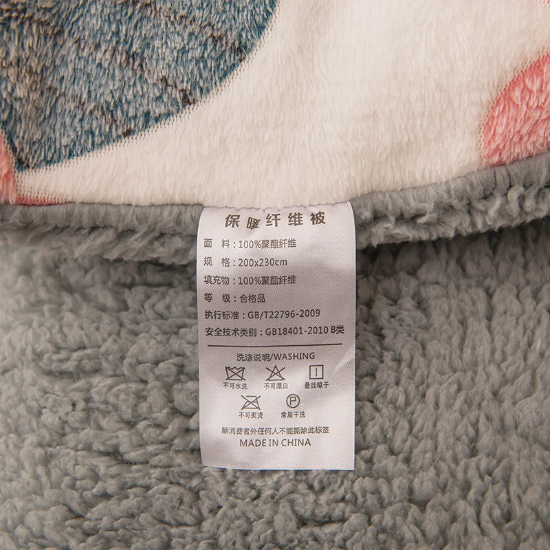 

New Lamb double-faced velvet wool quilt Duvet 2/3/4/5 kg winter thicken blanket core extra warm And Soft double king comforter