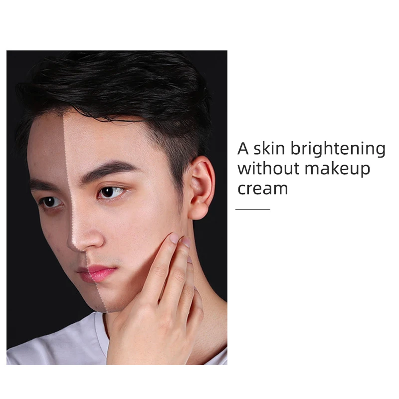 Мужской изоляционный крем-консилер Bb крем осветляет цвет кожи ленивый Жидкая